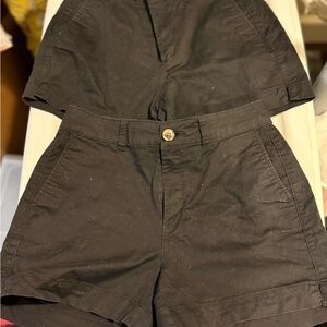 Old Navy Black Everyday High-Rise Shorts